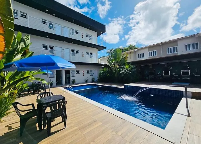 Loft 16 e 05 - Maranduba com piscina próximo a praia Ubatuba